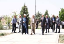 گزارش تصویری بازدید دکتر حبیبا و افتتاح پروژه های دانشگاه 